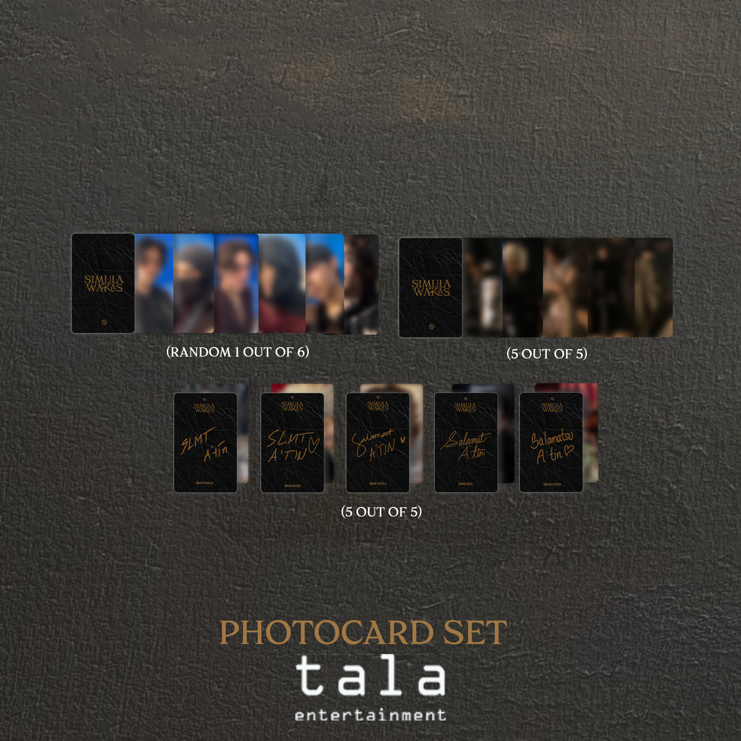 RANDOM PHOTO CARDS